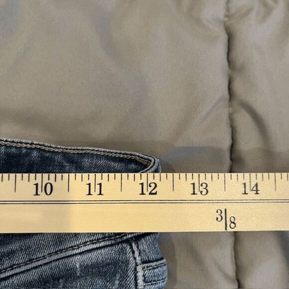 Joe's Jeans High Rise Skinny Ankle Jeans Medium Wash Lightly Distressed Size 25 - Picture 10 of 14